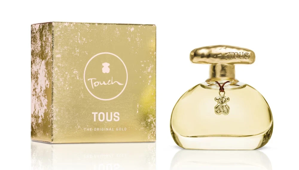 TOUCH THE ORIGINAL GOLD-TOUS-WOM-EDT-SPRAY-3.4 OZ-100 ML-AUTHENTIC-MADE IN SPAIN
