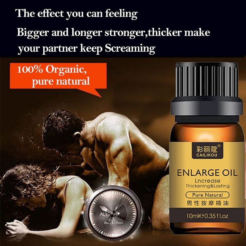 Men Penis Enlarger & Penis Growth Oil Faster Enhancement Enlargement US