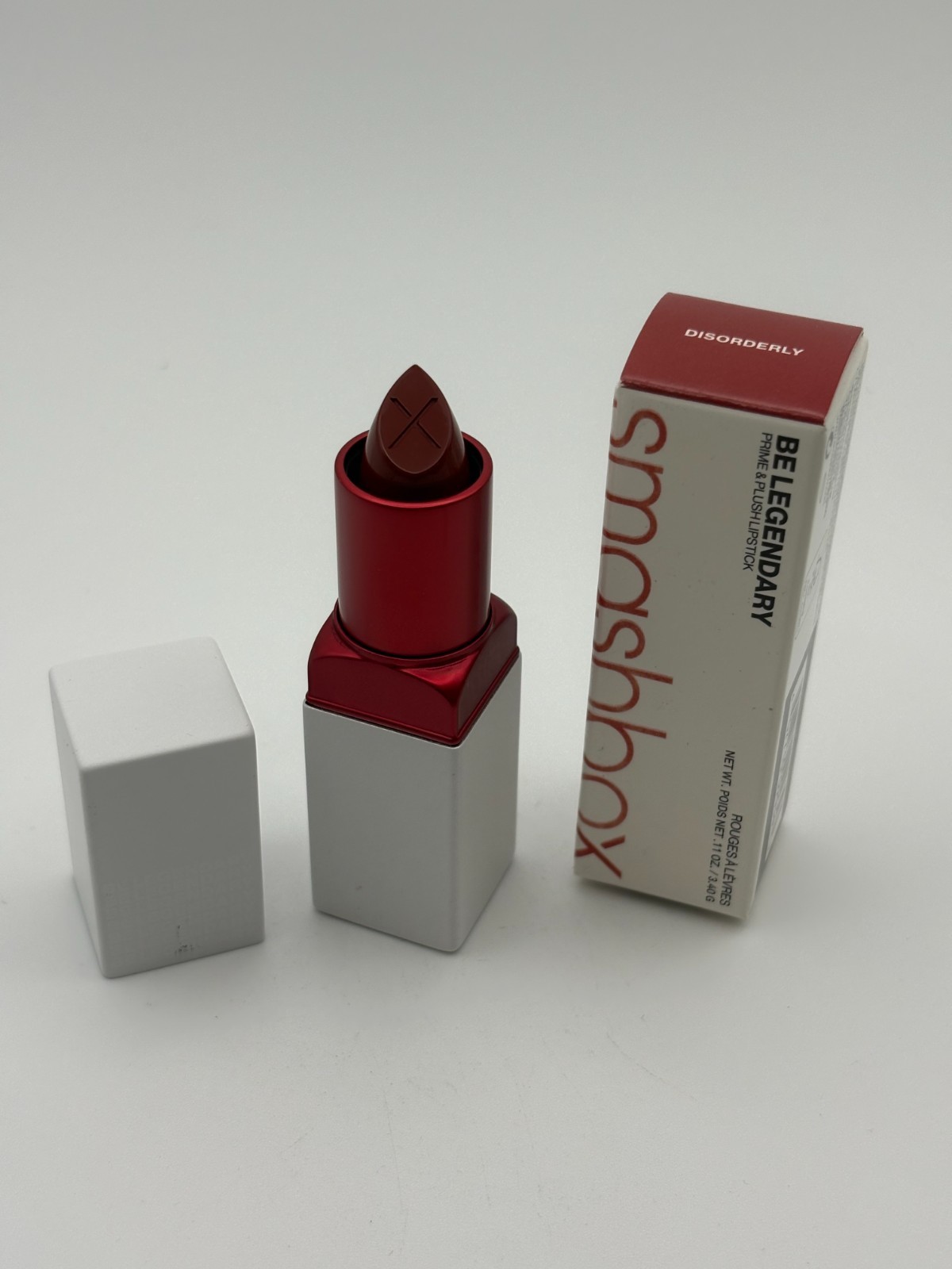 Smashbox~Be Legendary Prime & Plush Lipstick ~ Disorderly ~ 0.11 oz ~NIB
