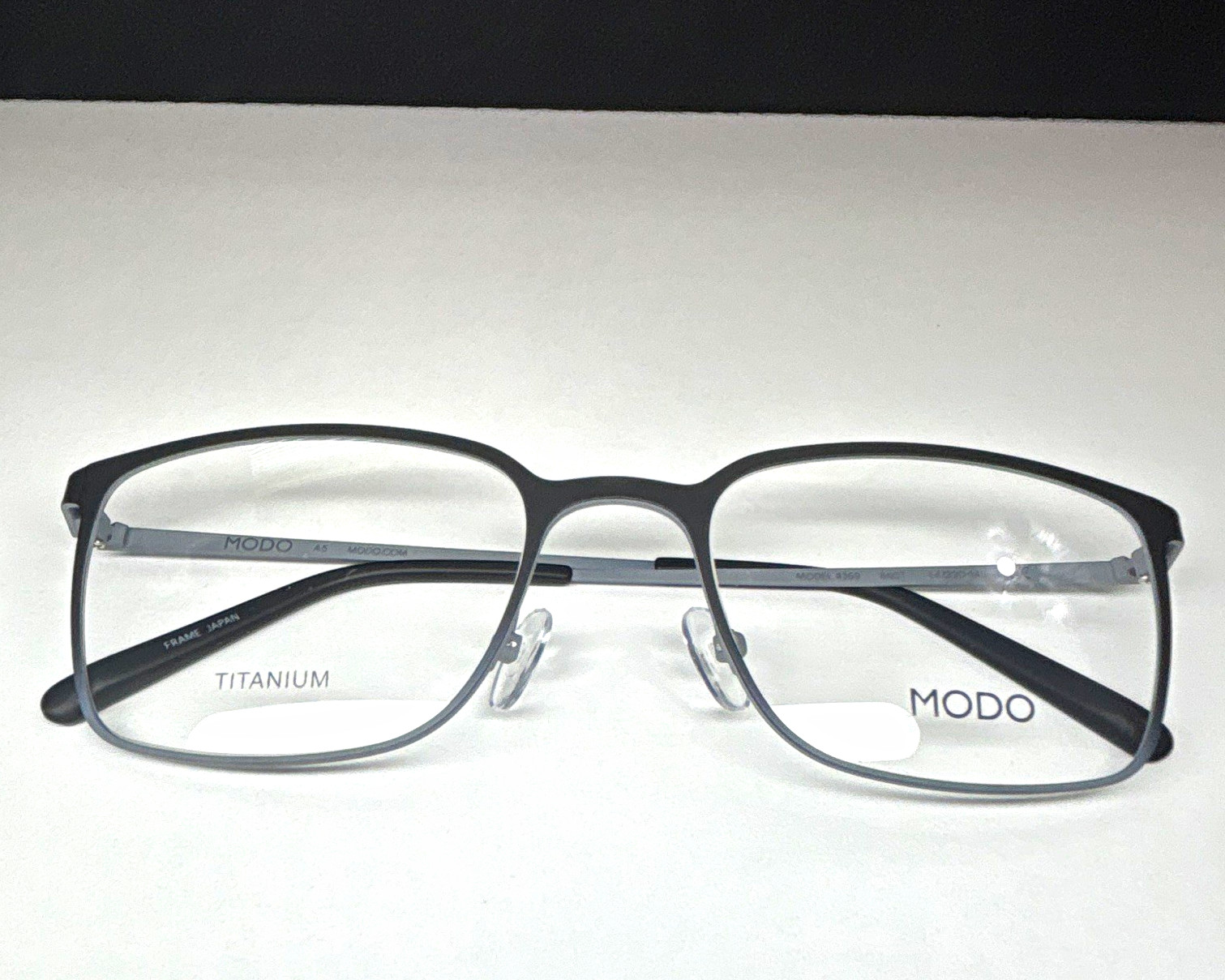 Modo 4299 Titanium Eyeglasses Gray Full Rim Frame Unisex Adults 54-20-145