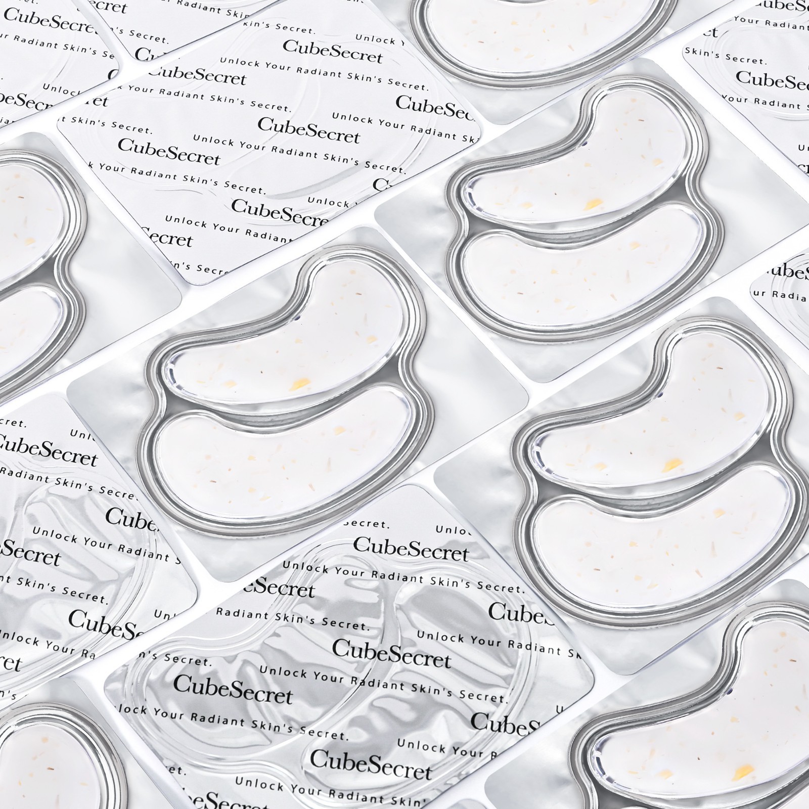 30 Pairs Calendula Caffeine Under Eye Patches Dark Circles Puffiness Mask