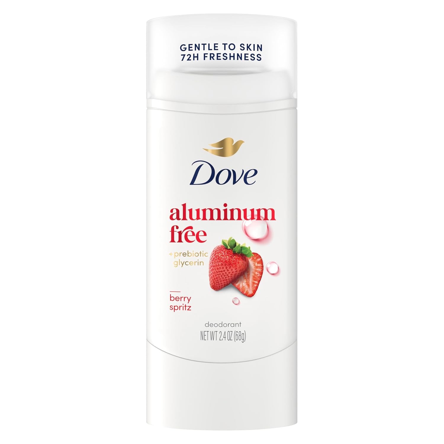 Dove Deodorant Stick Berry Spritz for 72 Hour Odor Protection Aluminum Free 2.4