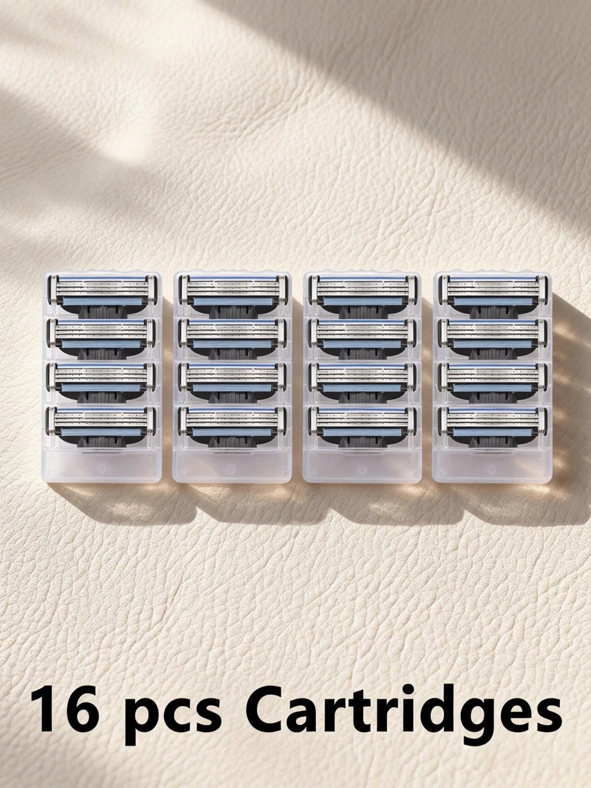 16pcs MACH 3 Men’s Razor Blades Refill Replacment Comfortable Shave Trimmer US