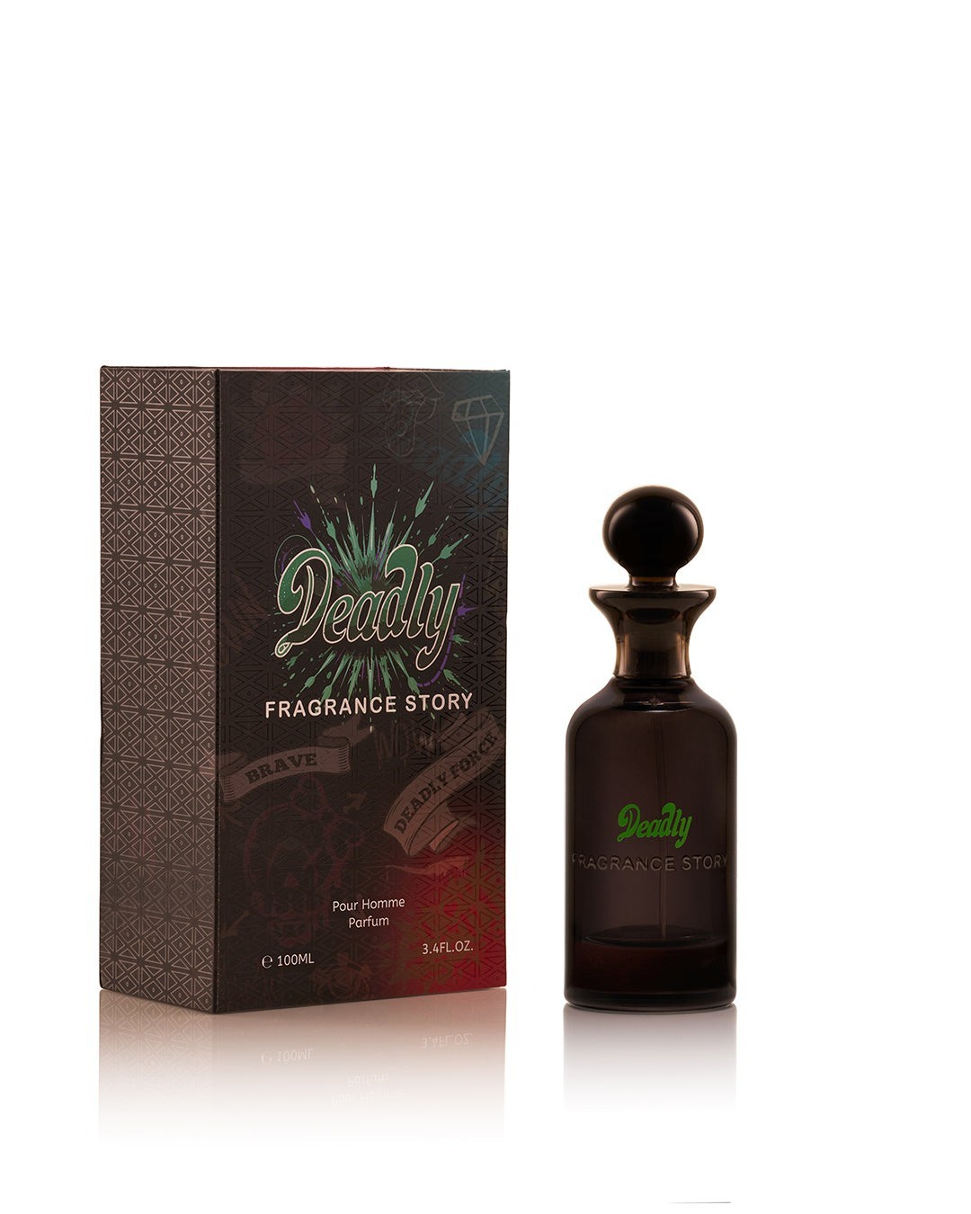 FRAGRANCE STORY Deadly Men Bold Citrus Spicy Fougere Eau de Parfum for Men –