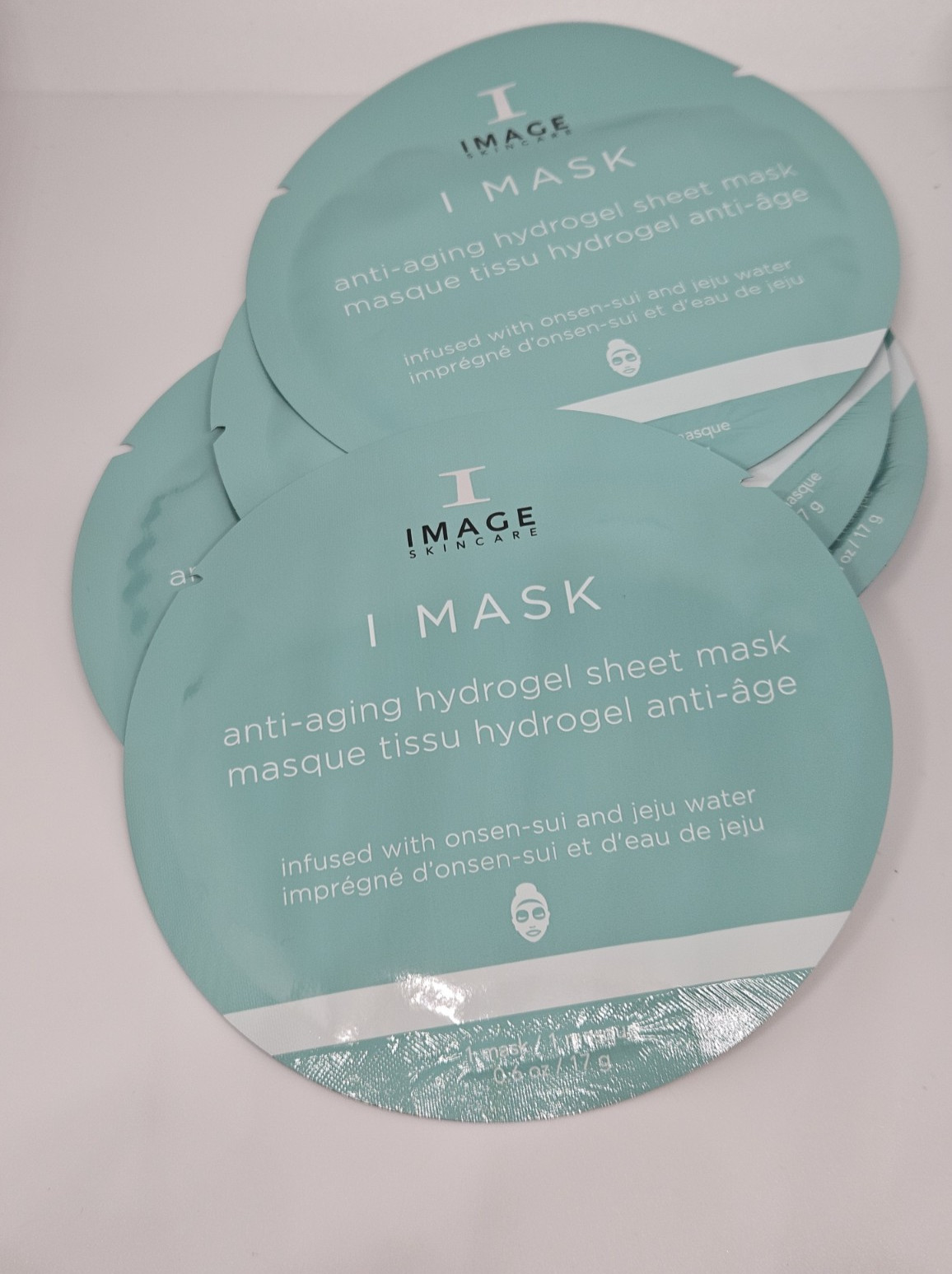 Image Skin Care I Mask Anti-Aging Hydrogel Sheet Mask 0.6oz (LOT OF 5)
