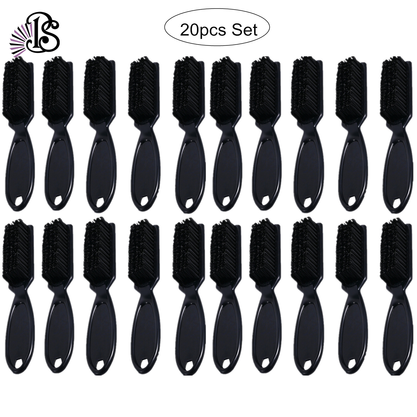 5/10/20pcs Soft Bristles Barber Blade Cleaning Clipper Trimmer Nylon Brush Comb