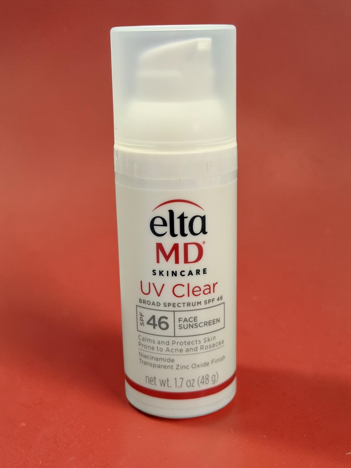 NIB~ EltaMD Skincare UV Clear SPF 46 Face Sunscreen Prone to Acne Rosacea 1.7