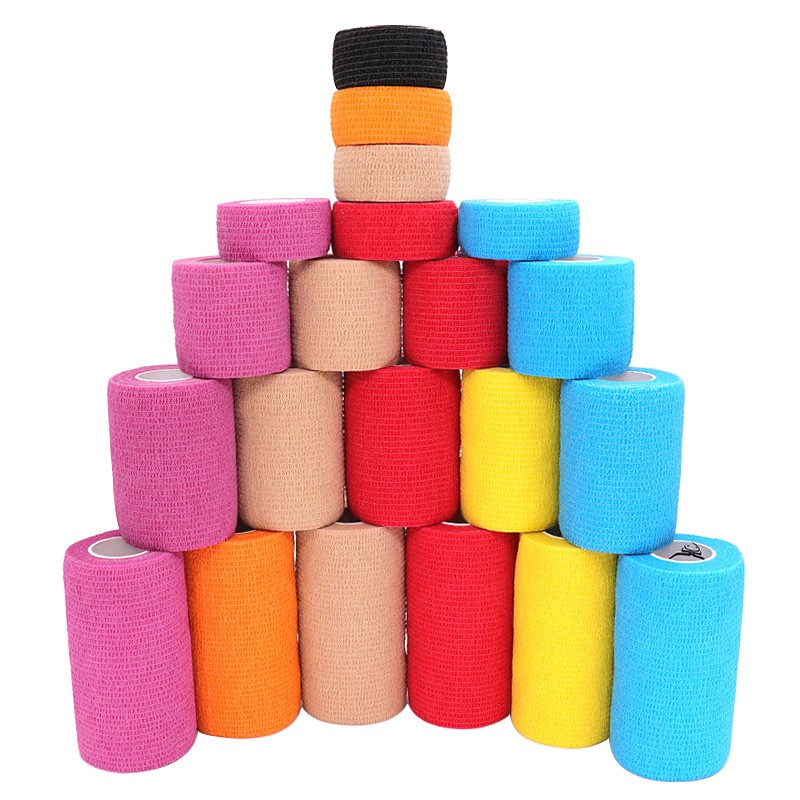 4.5M Sport Self Adhesive Elastic Bandage Wrap Care First Aid Medical Gauze Tape