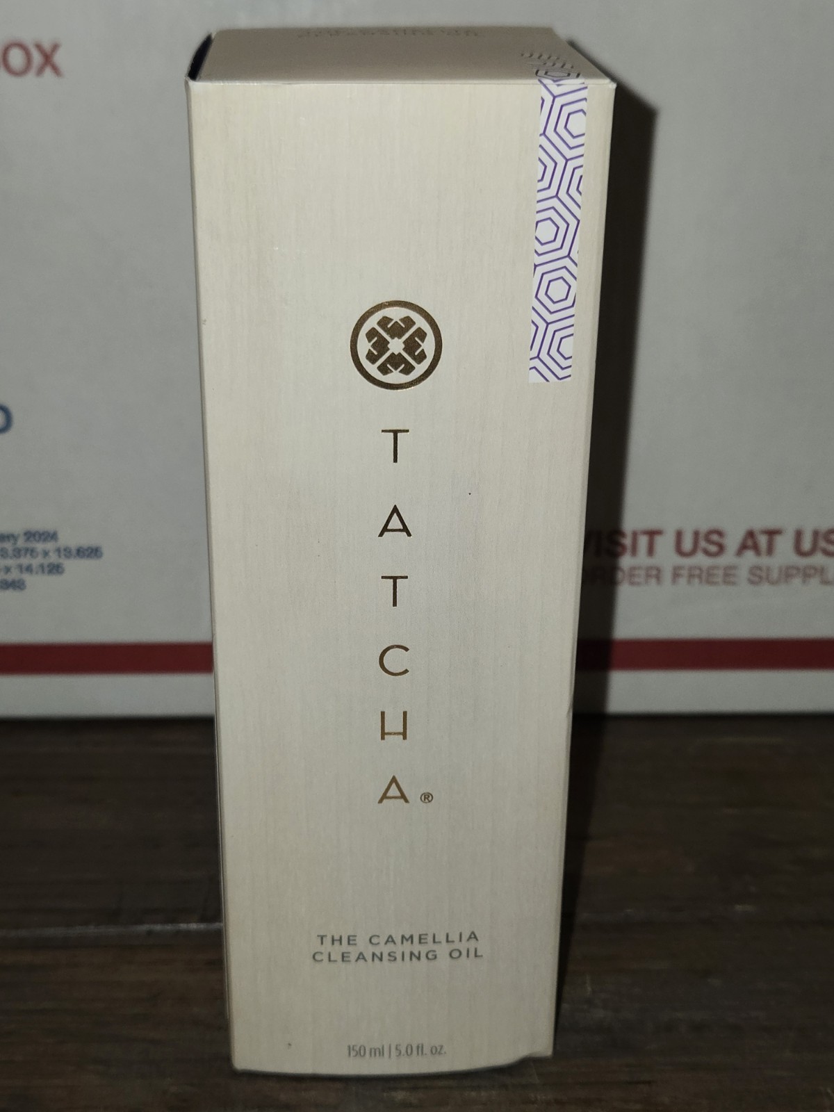 New & Sealed! Tatcha The Camellia Cleansing Face Oil 5oz/150mL Full Size – NIB!