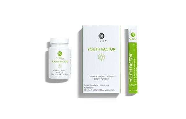 Neora Youth Factor Wellness Combo Pack 30 Capsules + 30 Powder Packets-New🔥❗