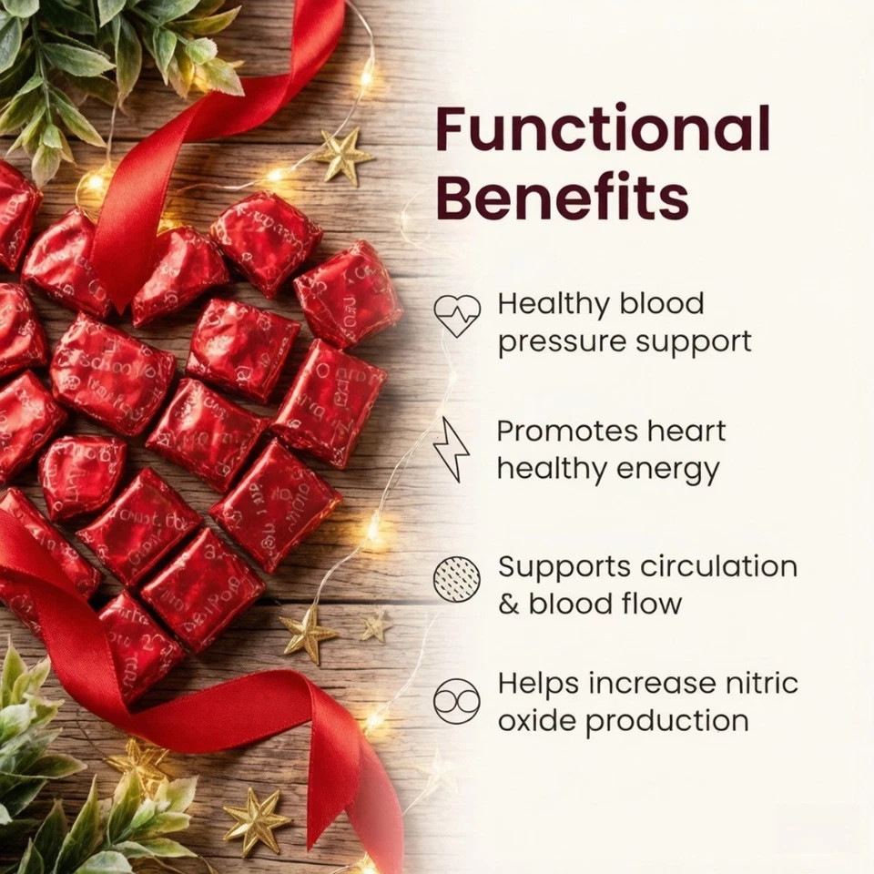 SuperBeets Heart Chews 2-Pack – Antioxidant Support