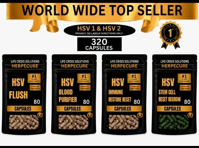 HSV 1 &HSV 2 SUPER EXTRA MAXIMUM STRENGTH ADVANCED RID 100% NATURAL CAPSULES