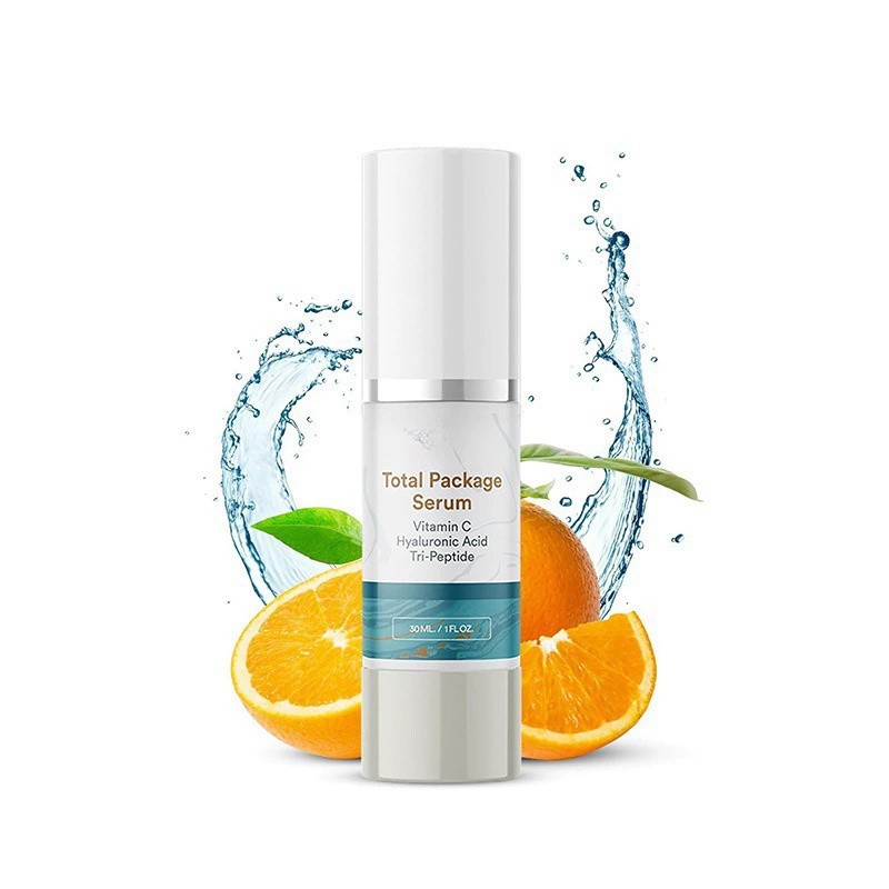 3X Serum, Peptides Total Package Vitamin C, Hyaluronic Acid, All-In-One Serum