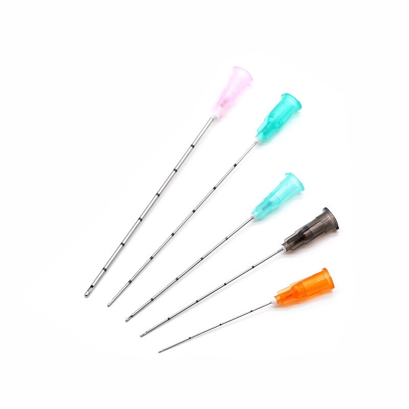 5/10/20/50PCS Disposable Flexible Dermal Facial Blunt-Tip Cannulas, USA Seller