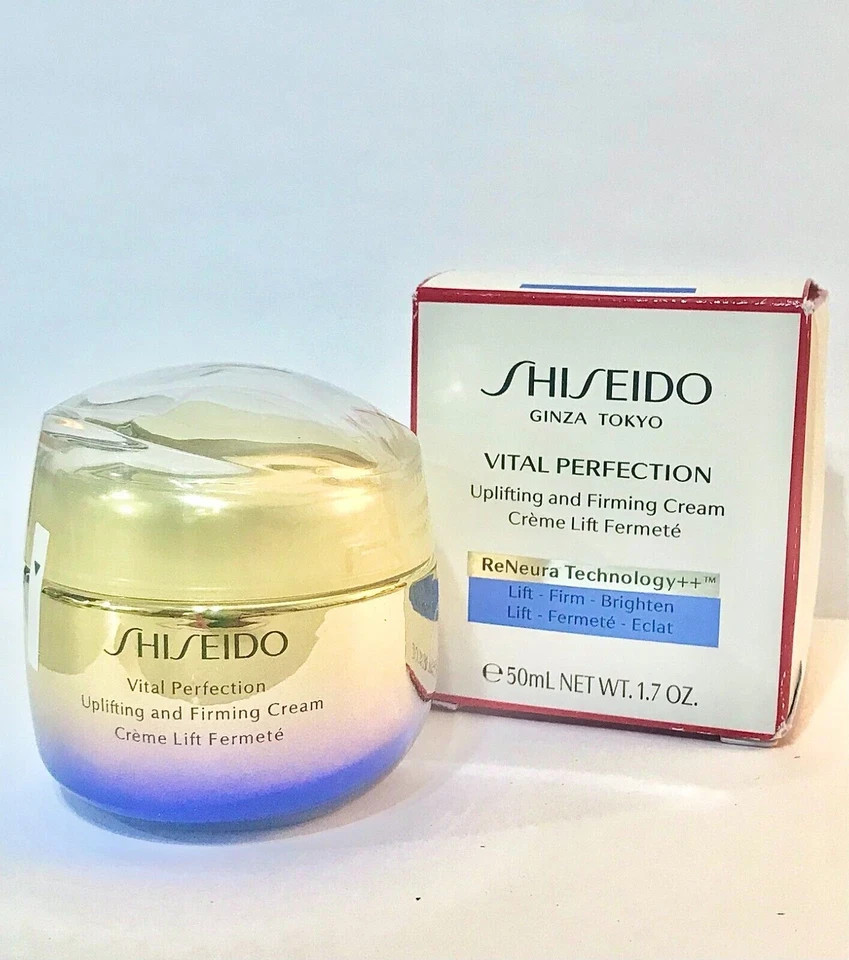 New N BoxShiseido Vital Perfection Uplifting Firming FACE Cream 1.7oz Benefiance