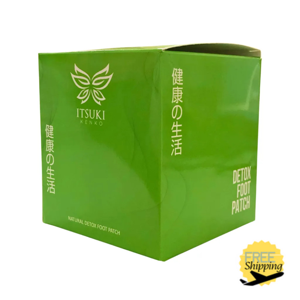 50 Pieces Itsuki Kenko Detox Foot Patch Cleansing Body Toxin Aches Pain | 1 unit