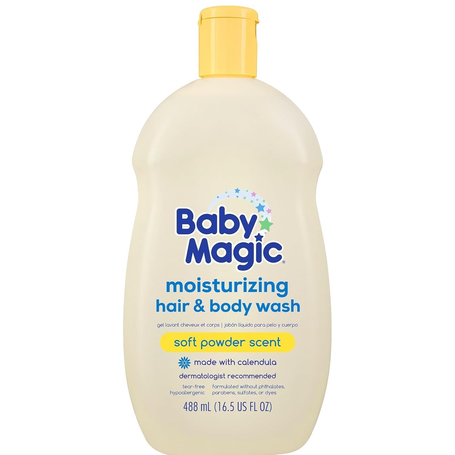 Baby Magic Moisturizing Hair & Body Wash, 16.5 Fl Oz | Moisturizing, Made with C