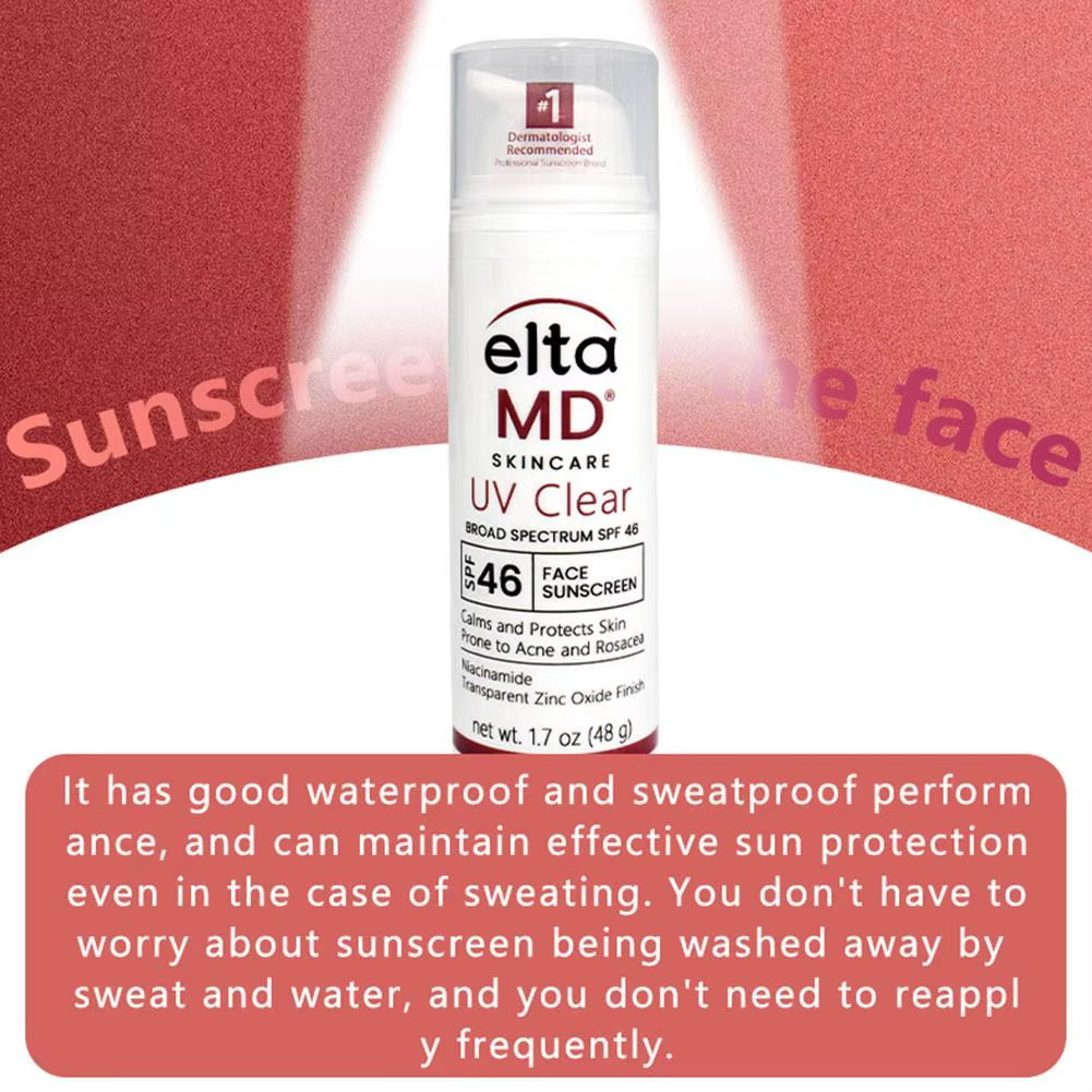 EltaMD UV Clear Face Sunscreen SPF 46 Oil-Free Zinc Oxide Dermatologist Recommen