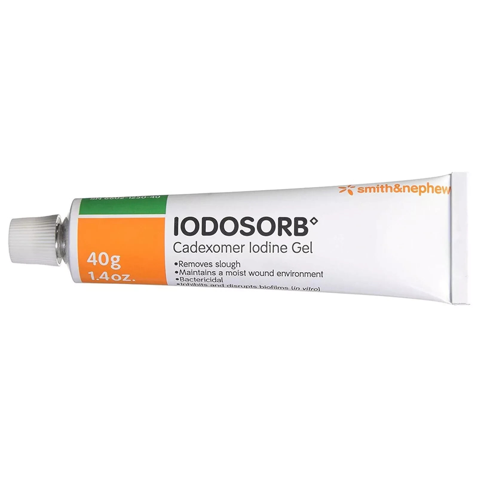 Smith & Nephew 6602125040 Iodosorb Gel 40 Gram – 1/pk, Exp. 10/2026