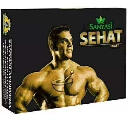 Sanyasi Ayurveda Sehat Tablet 120 tab for WEIGHT GAIN AND GOOD HELATH PACK OF 2
