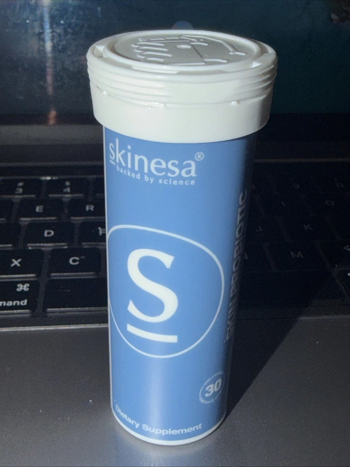 Skinesa #1 Skin Probiotic, Clean Ingredients, Promotes Clear Smooth Healthy Skin