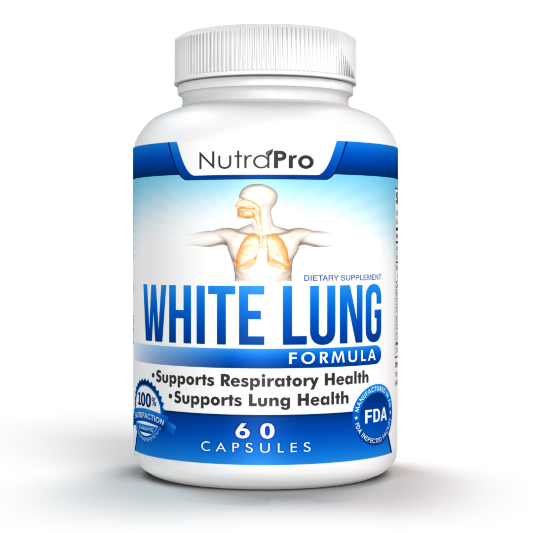 White Lung – Lung Cleanse & Detox.Support Clear Lungs a Healthy Lungs Supplement