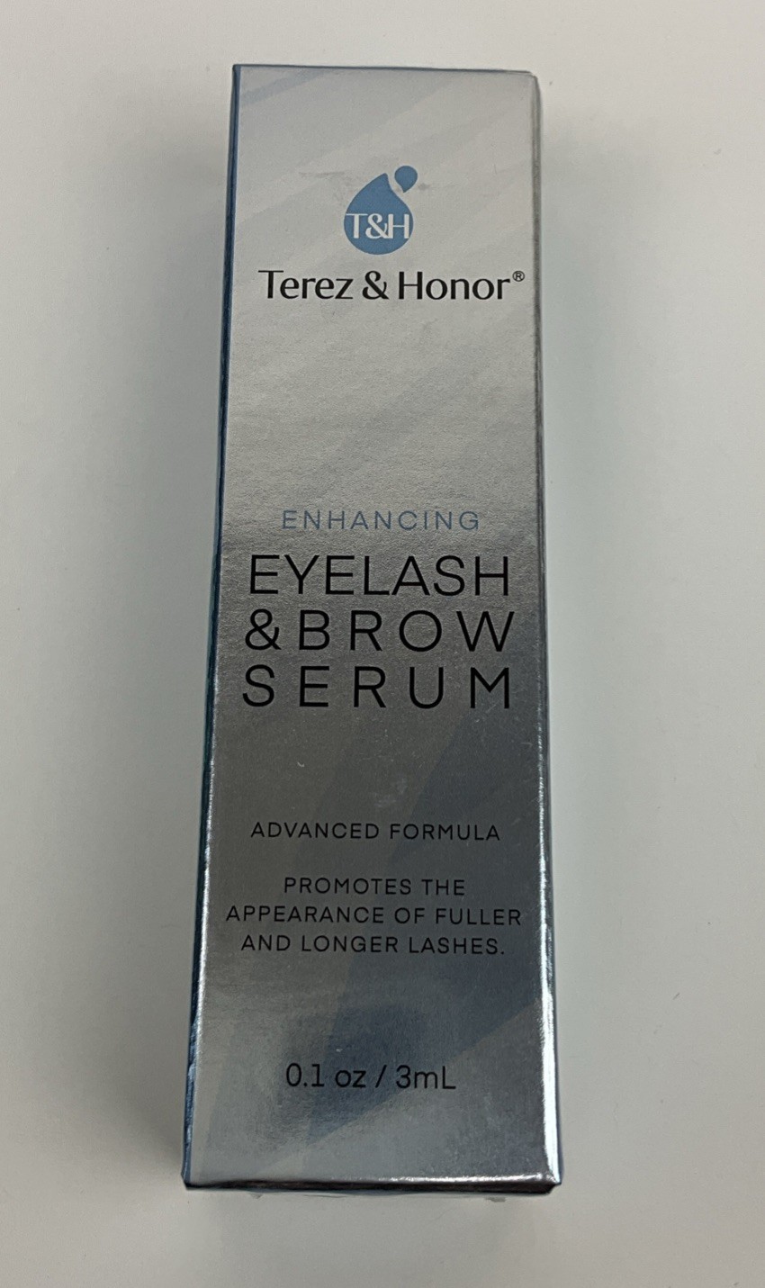 Terez & Honor Advanced Eyelash & Brow Serum .1 oz New in Box Sealed 08/2027