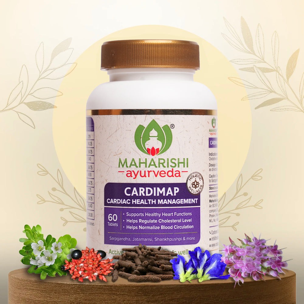 Maharishi Ayurveda Cardimap Tablets | Cardiac Health Support Formula | 60 Tabs