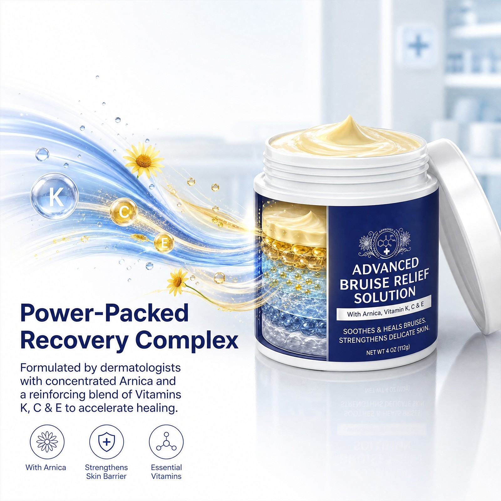 Bruise Cream Extra Strength Skin Care & Bruise Relief Treatment