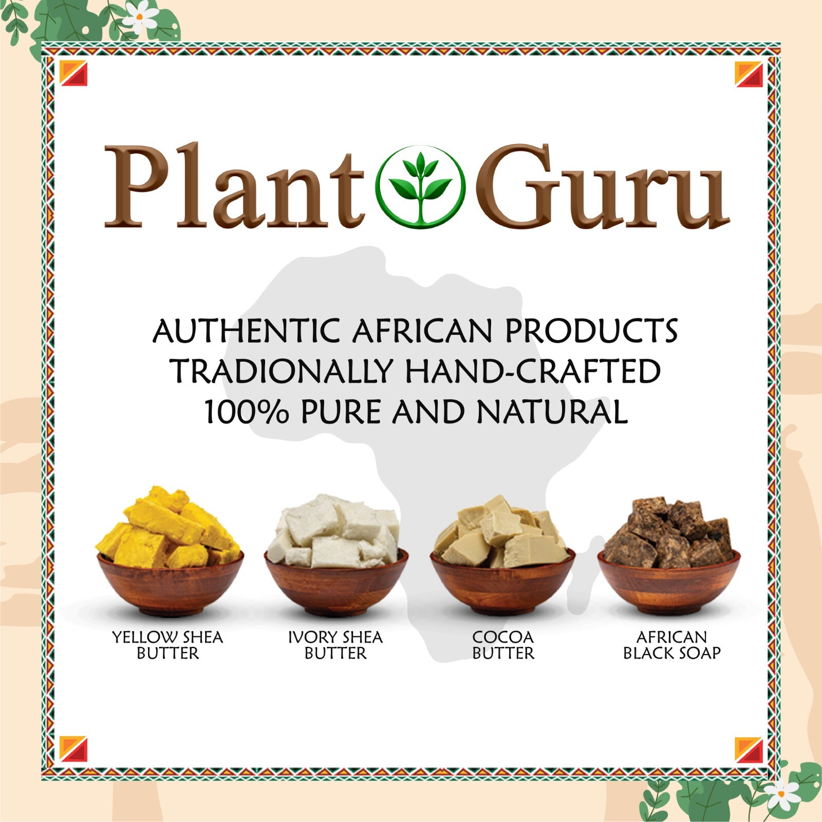 Raw African Shea Butter 16 oz. 100% Pure Organic Natural Unrefined From Ghana