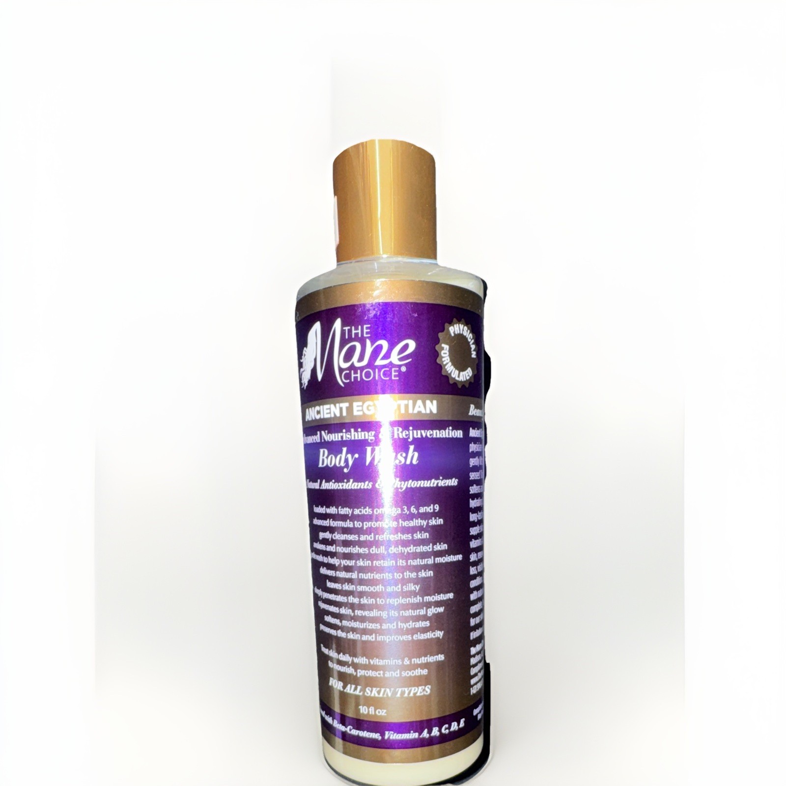 The Mane Choice Ancient Egyptian Body Wash for All Skin Types, 10 fl oz