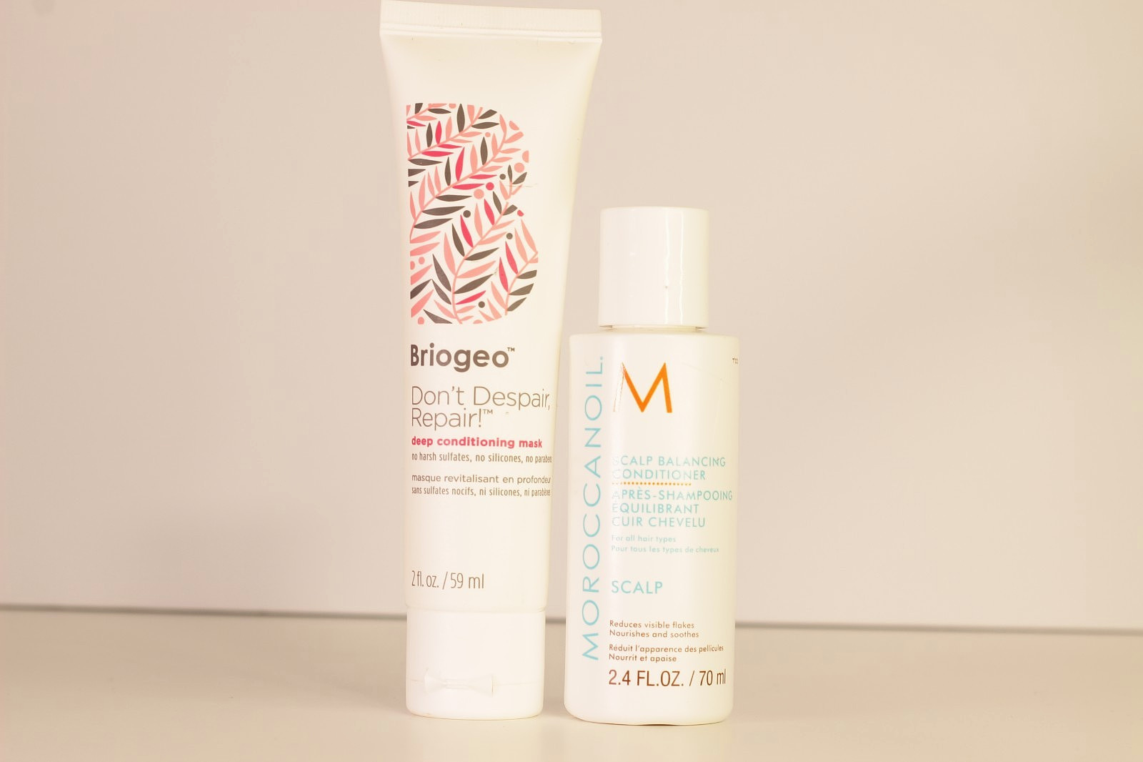 Briogeo Repair Hair Mask 2oz + Moroccanoil Scalp Conditioner 2.4oz Duo