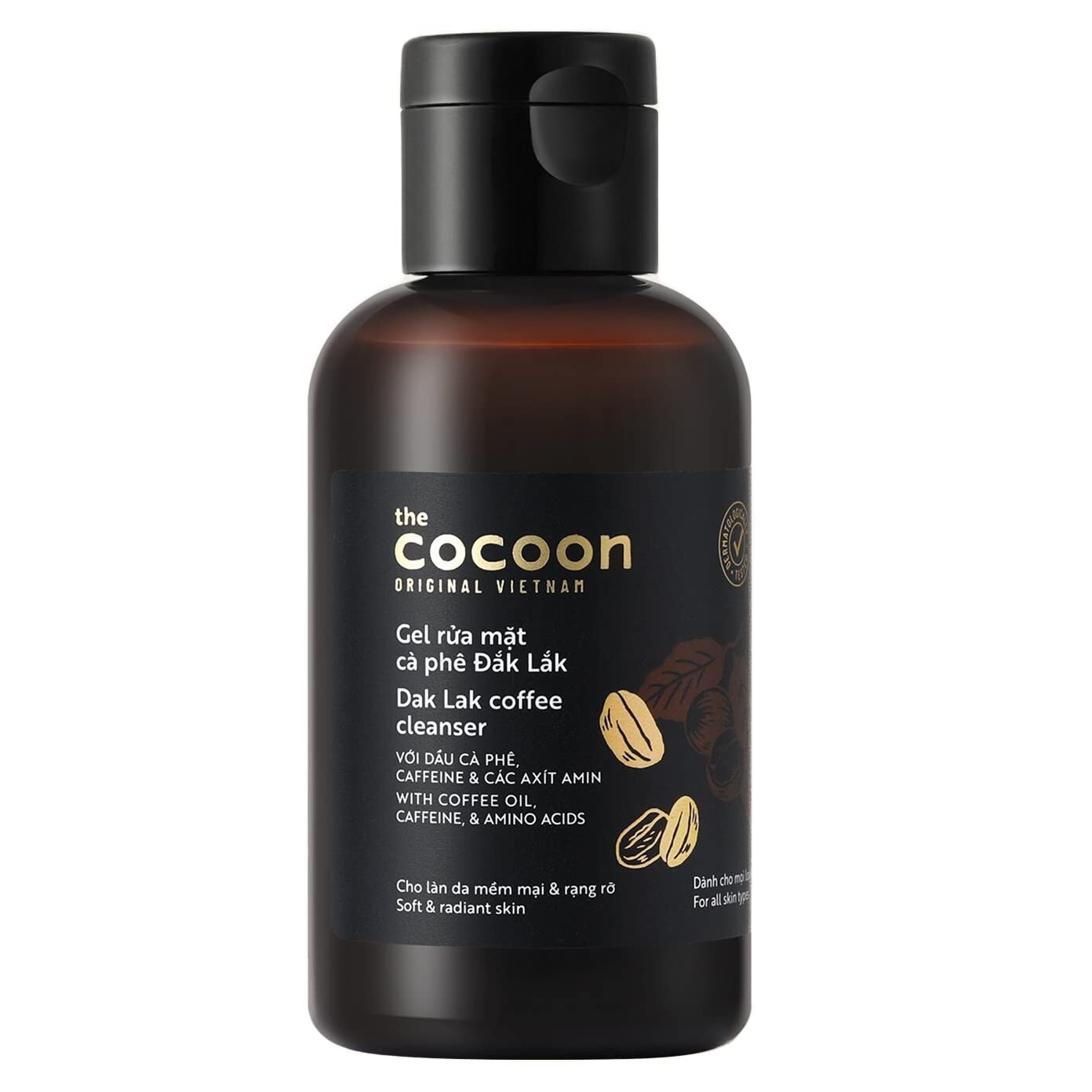 3 Pack Cocoon Dak Lak Coffee Cleanser 5.6 0z
