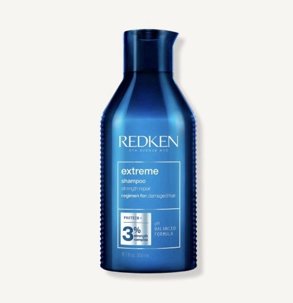 Redken Extreme Shampoo for Damaged Hair, Protein, pH Balanced, 10.1 fl oz