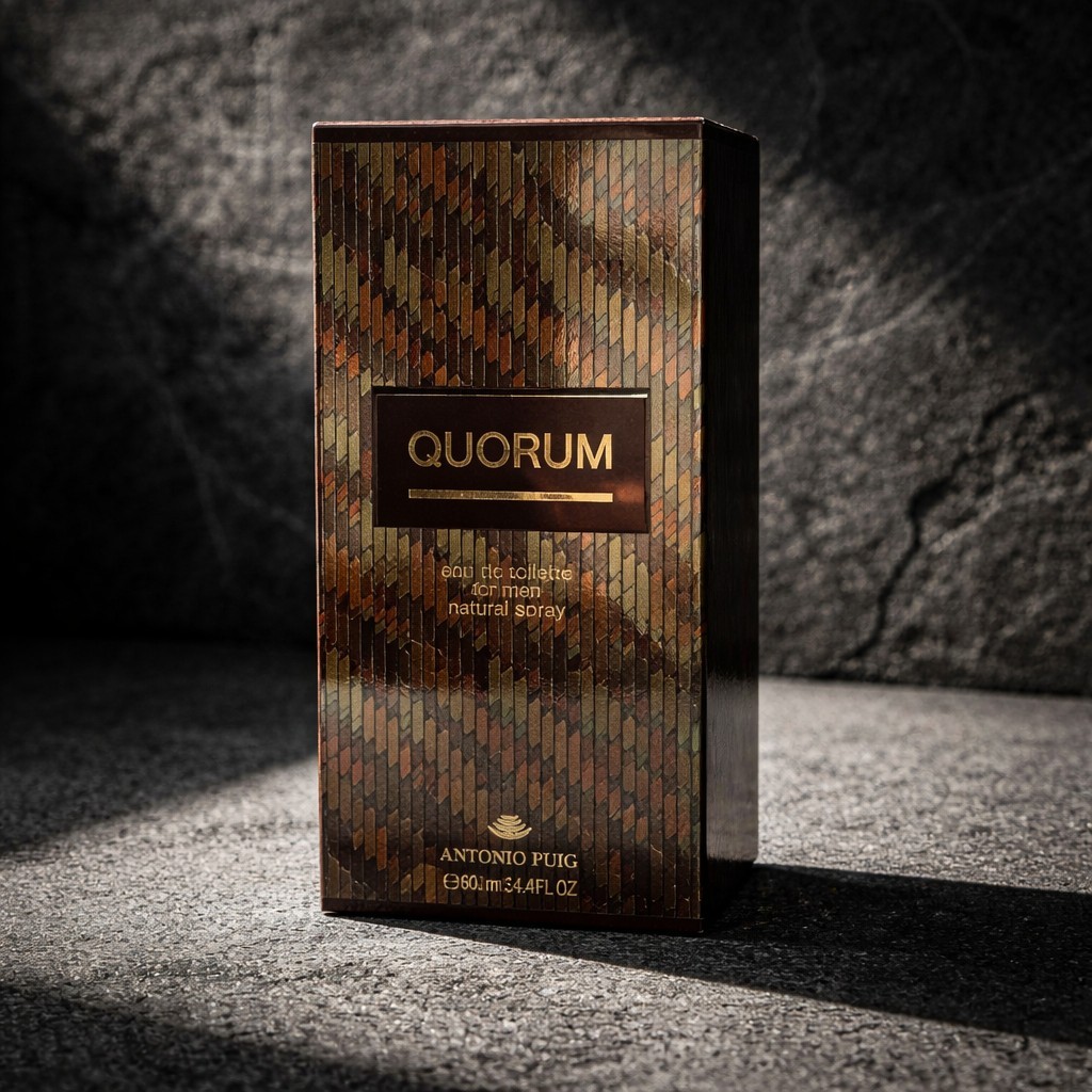 QUORUM ANTONIO PUIG 3.4oz 100ml EDT Original Formula 1980 Spain Rare Sealed 100%