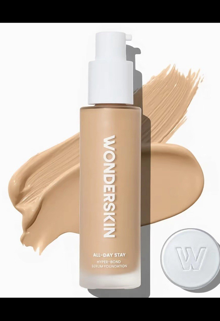 Wonderskin Hyper-Bond All-Day Stay Serum Foundation Spell Natural Glow 1 fl oz
