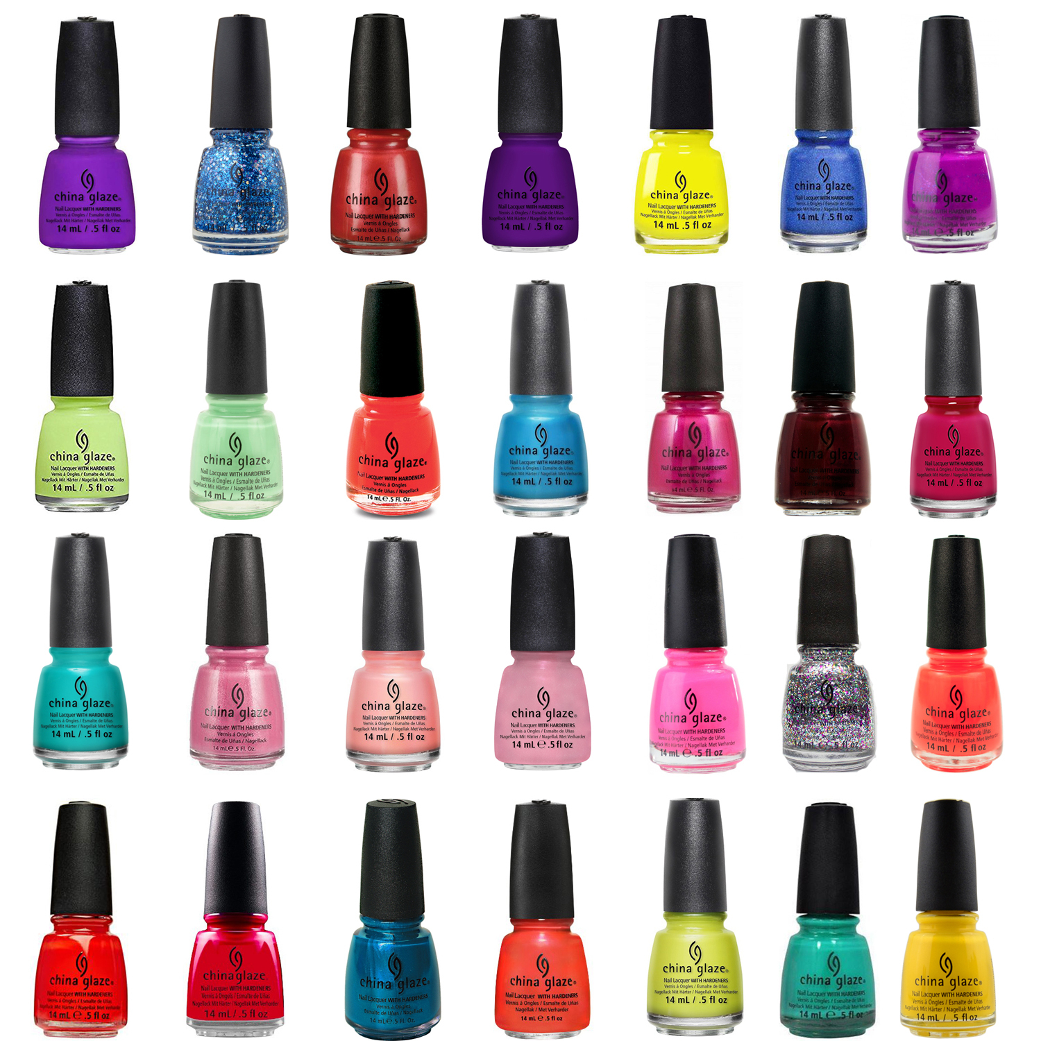 China Glaze Nail Polish. Full-Size Bottle. Buy 1 Get 1 at 50% Off. Your Choice.