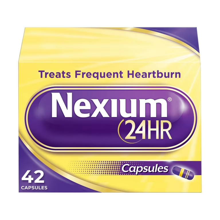 Nexium 24HR 20mg 42 Capsules – Exp 2028+