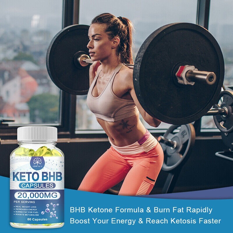 KETO BHB 2000mg Ketone FAT BURNER Weight Loss Diet Pills Ketosis 60-300Capsules
