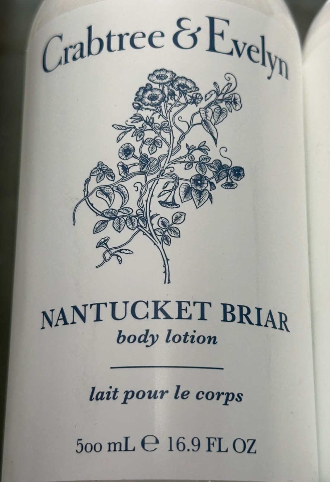 (2-Pk) Crabtree & Evelyn ~ NANTUCKET BRIAR BODY LOTION 500ml Made in Canada