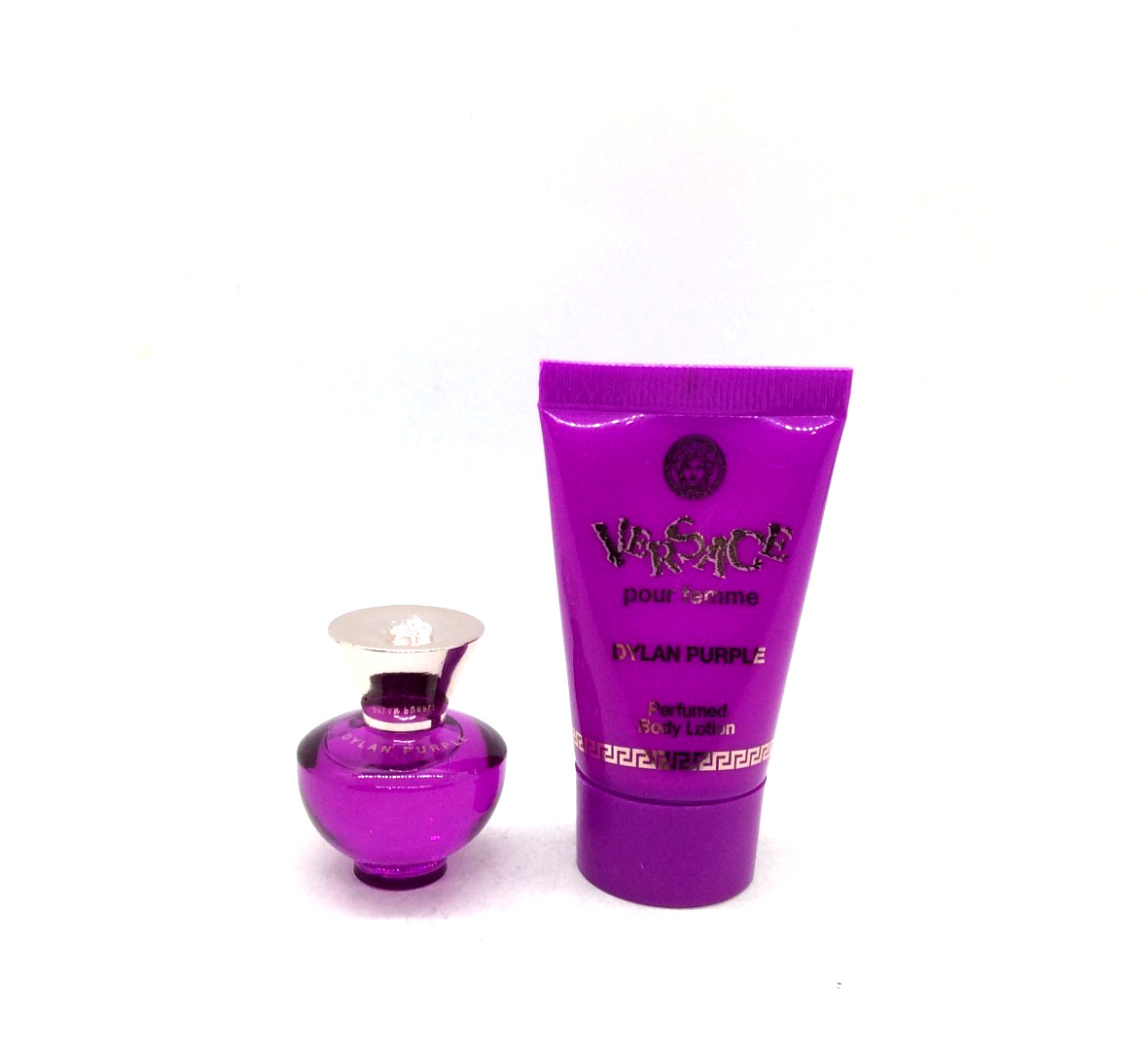 Dylan Purple by Versace 0.17 oz eau de parfum splash + 0.8 oz body lotion R6
