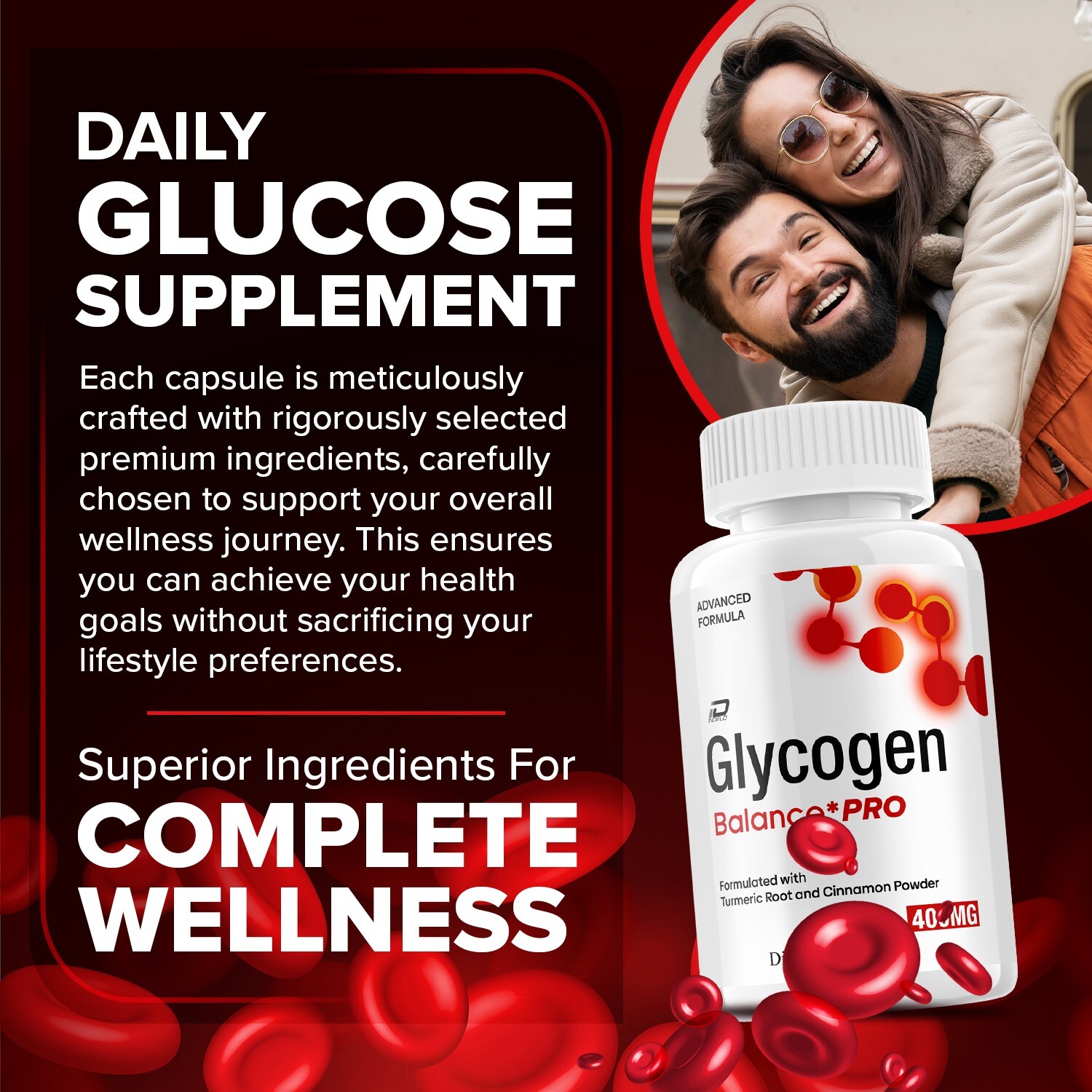 (1 Pack) Glycogen Balance Pro Capsules – GlycogenBalance Pro, All Natural
