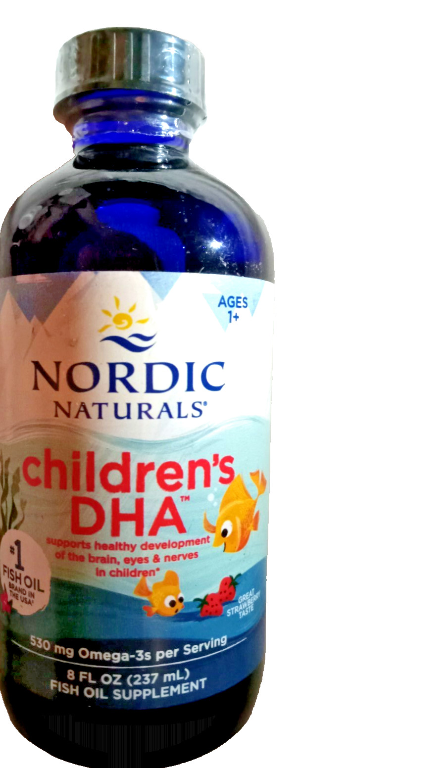 Nordic Naturals Children’s Multivitamin Liquid – Strawberry – 8oz EXP 08-2028