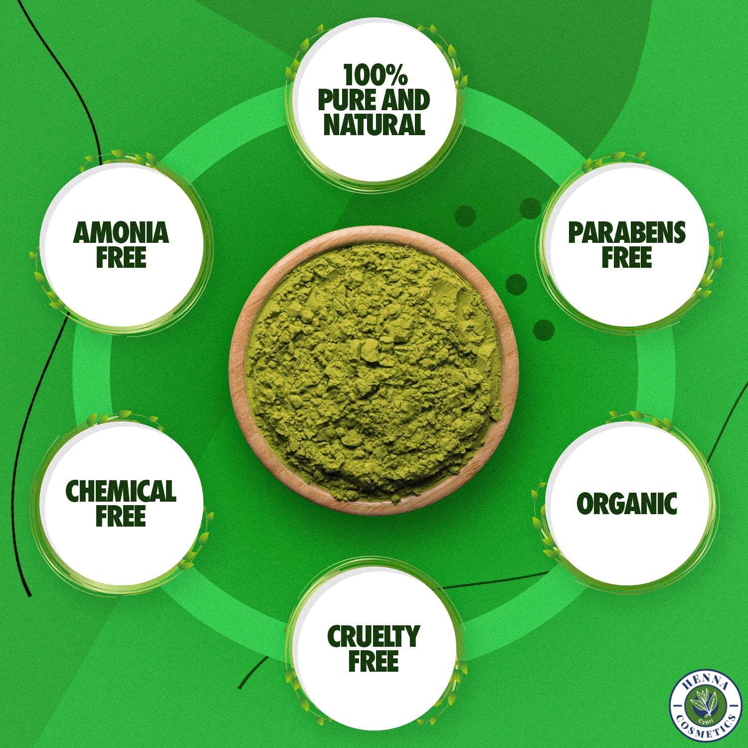 Cassia Obovata (Neutral Henna) Powder |100 Grams (3.5 oz.)| Colorless Henna