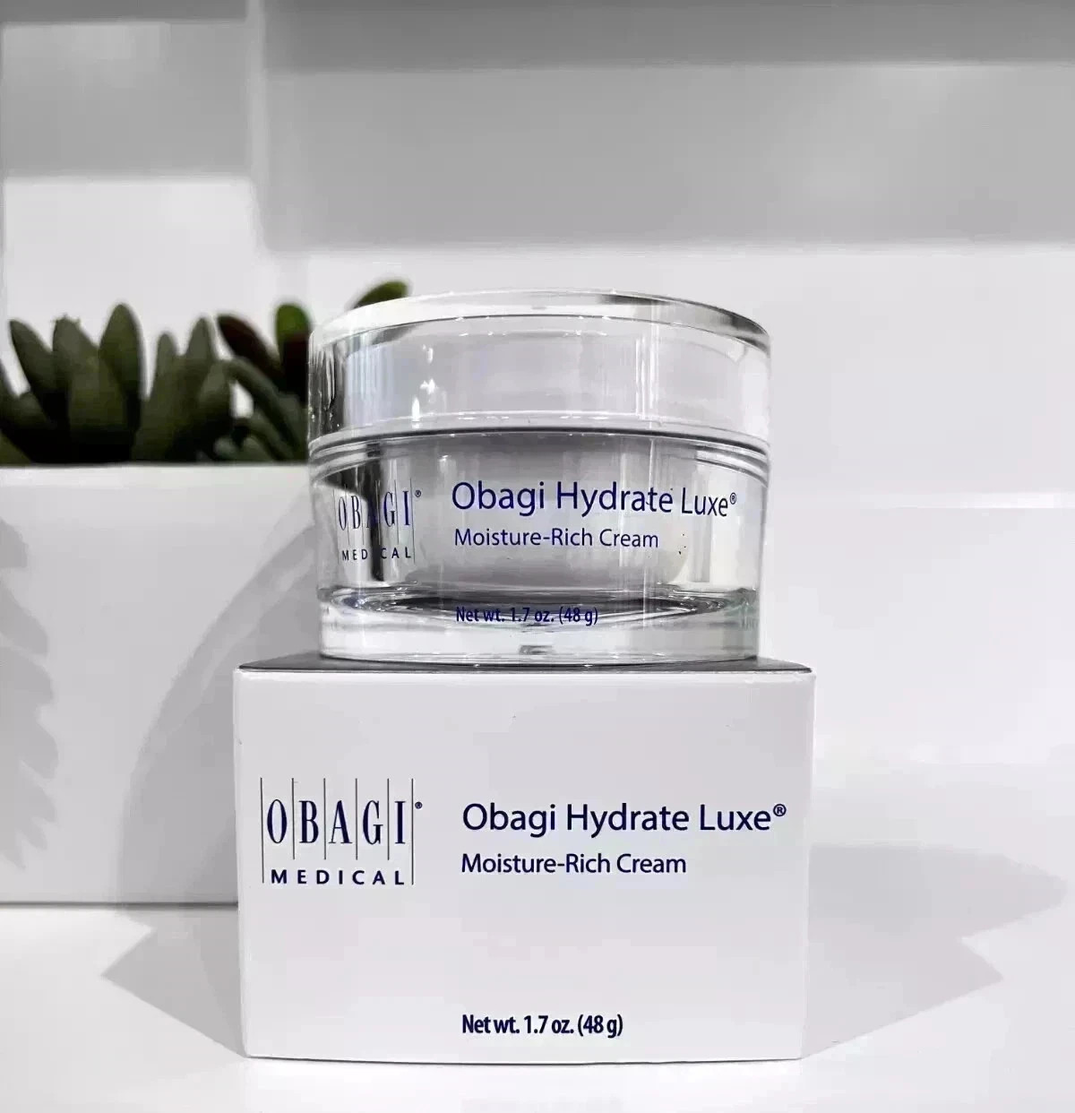 OBAGI Hydrate Luxe Moisture-Rich CREAM 1.7 Oz 48g, NEW IN BOX! SEALED