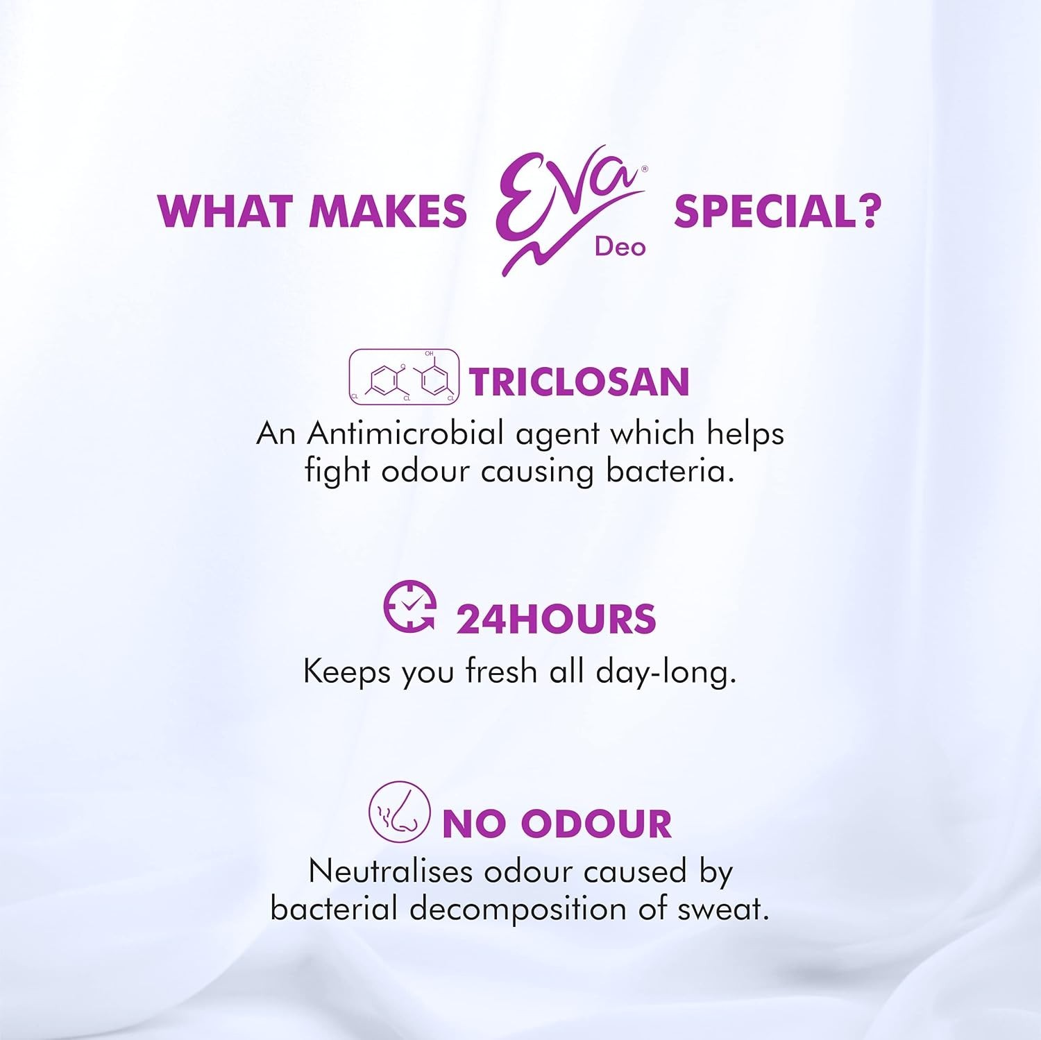 EVA Spray Doll, Wild And Fresh Deodorant For Women | Skin Friendly |