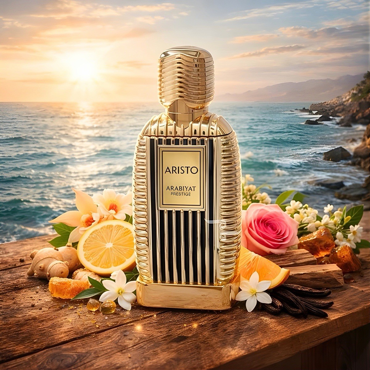 ARABIYAT PRESTIGE ARISTO EAU DE PARFUM SPRAY UNISEX 3.4 Oz / 100 ml INGENIOUS