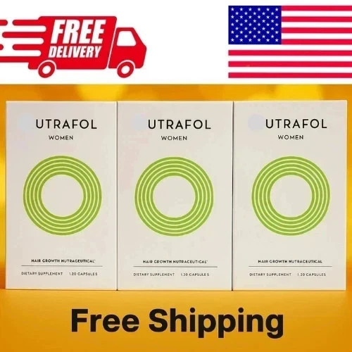 Pack of 3 Women’s Hair Growth Supplement 360 Caps Fast Shipping USA Seller