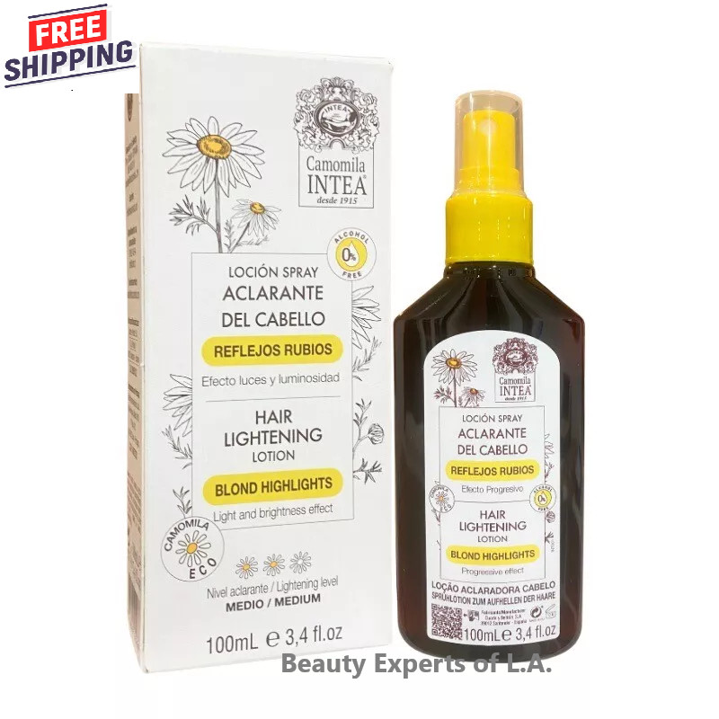 INTEA Camomile Blond Highlights Hair Lightening Lotion 100ml Exp 06/2028