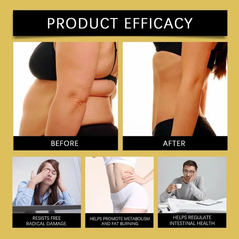 Metabolism Fat Burn Booster Drops GIP Dual-Action Suitable Formula Designed For